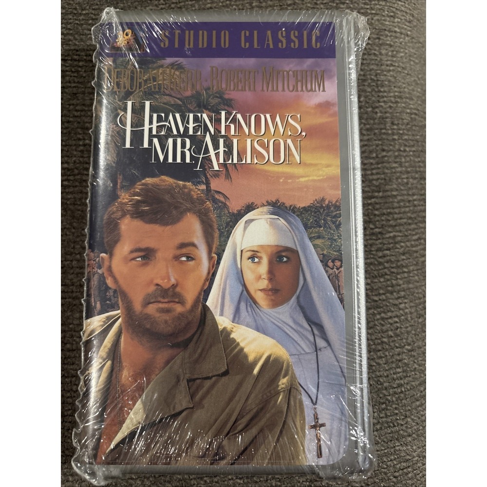 Heaven Knows, Mr. Allison VHS 1957 War Romantic Drama Fox Video Studio NEW